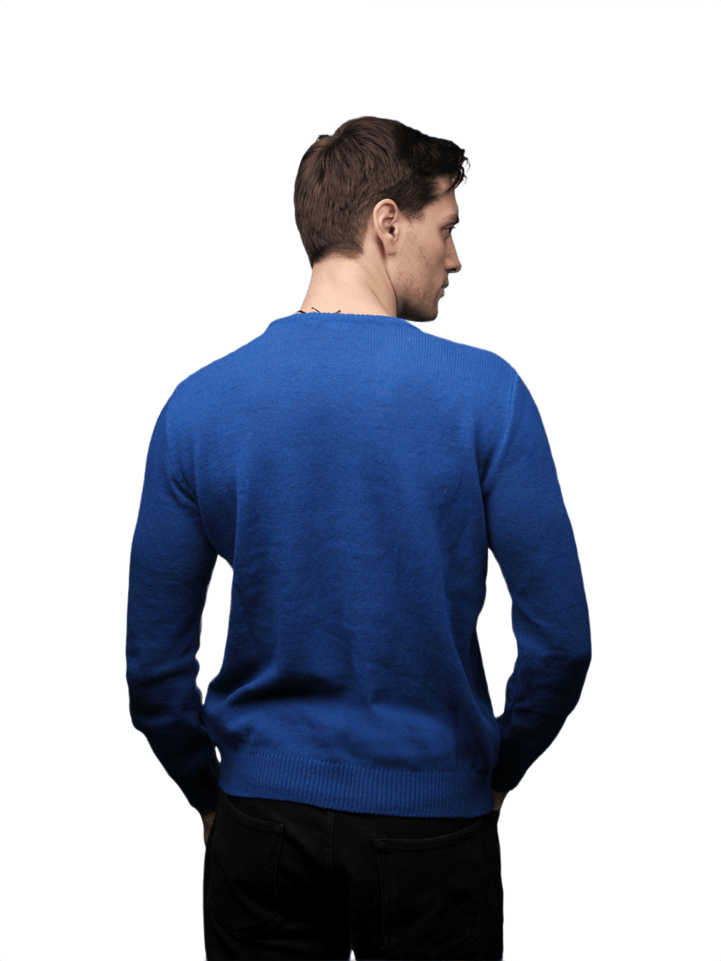 Maglia Uomo Lana Merino Girocollo Filiera Corta