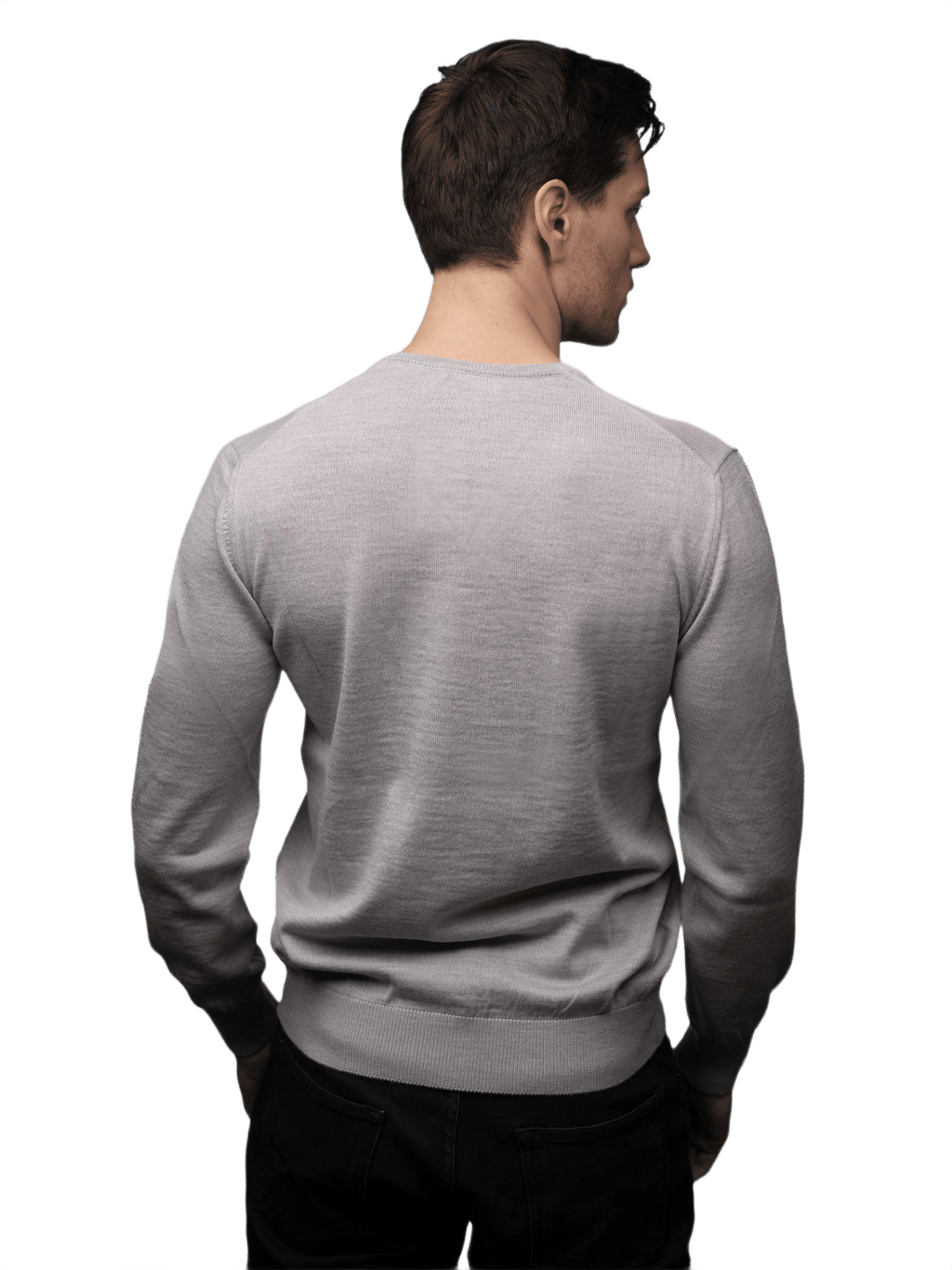 Maglia Uomo Scollo V Lana Merino Extrafine