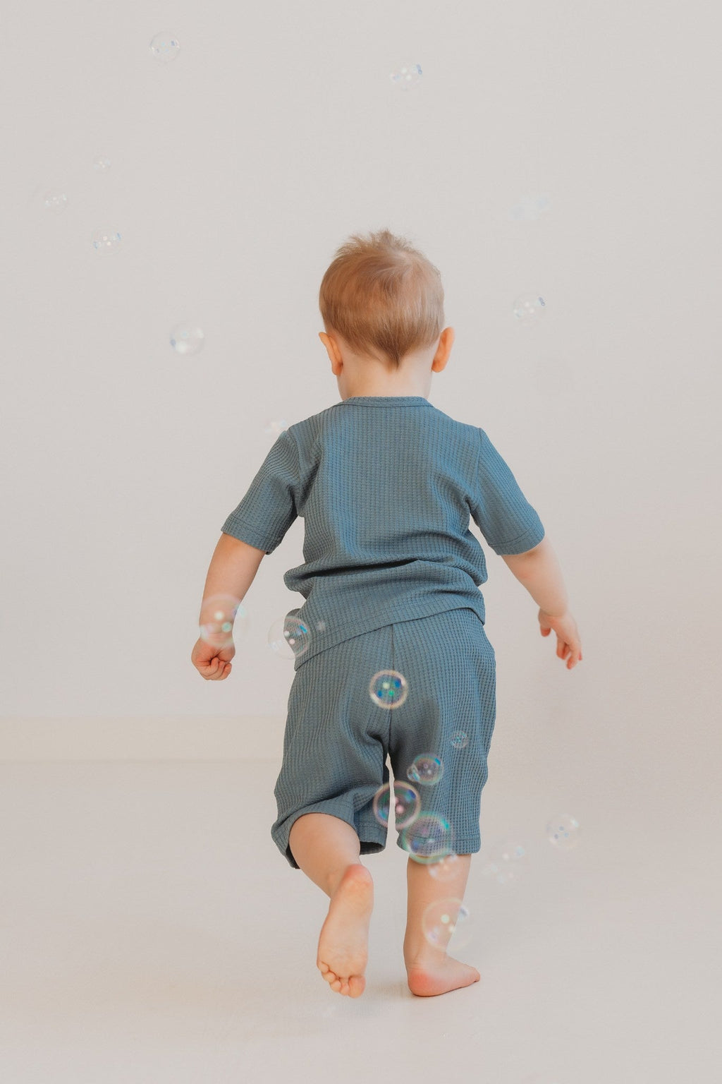 Kids Waffle Shorts NOLAN