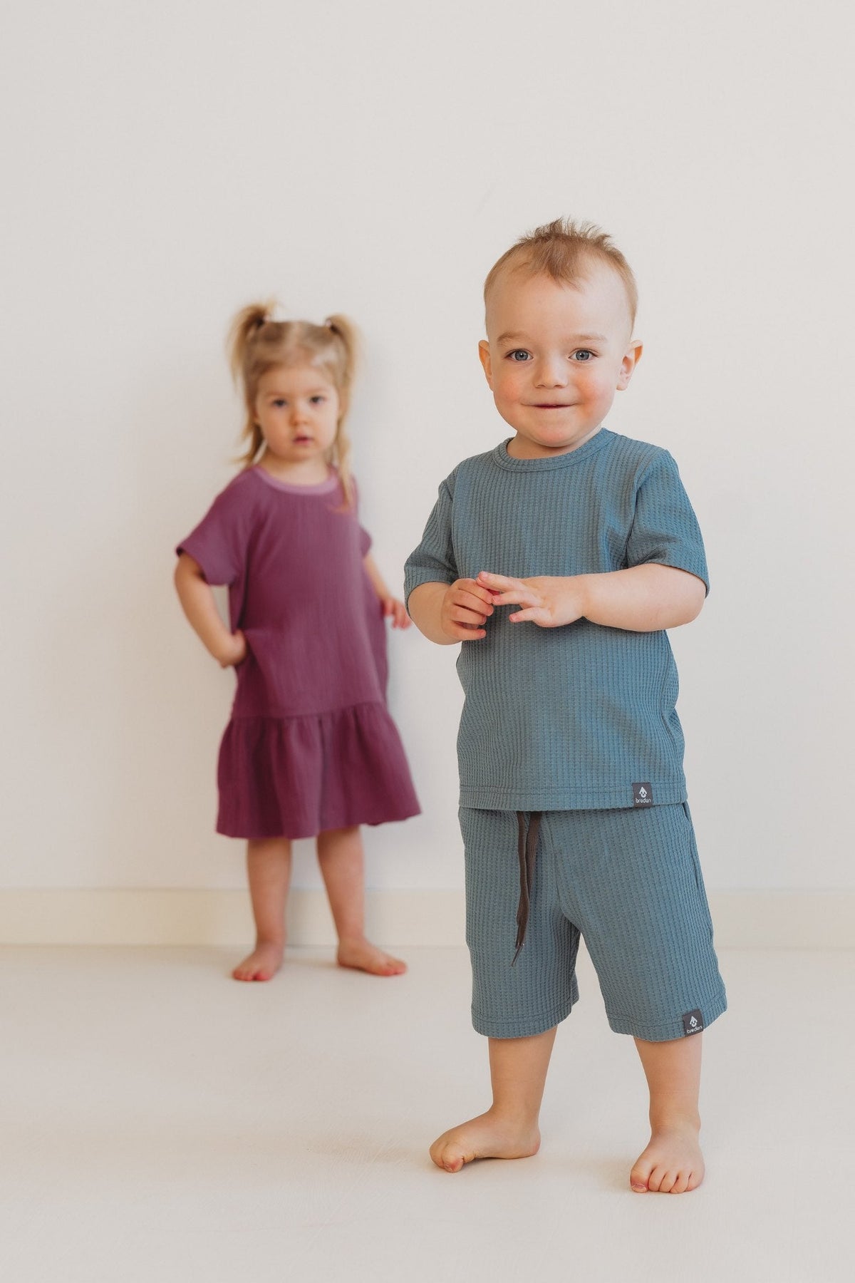 Kids Waffle T-shirt NARO