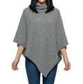 Poncho Donna in 100% Cashmere Rigenerato-0