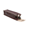 Leather wine holder - brown-1