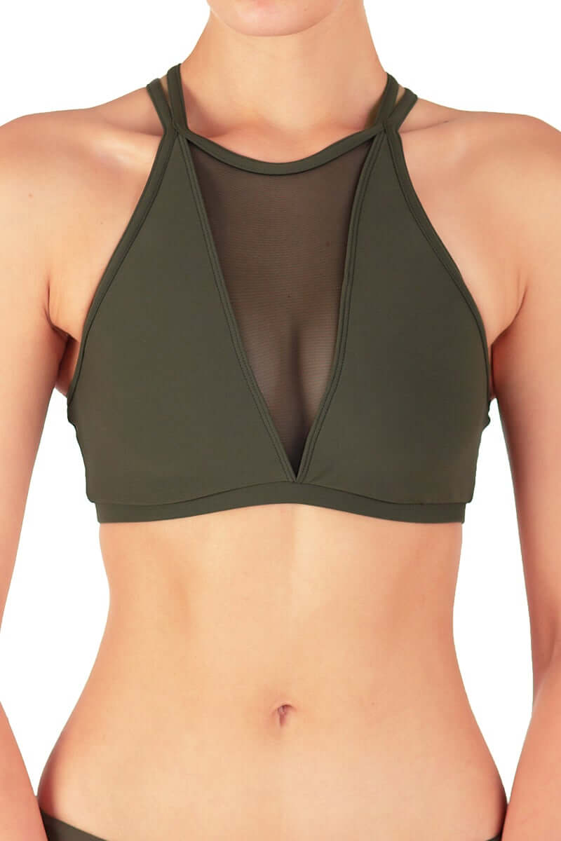 Mesh Sports Bra for Pole Dance & Yoga – Victoria-2