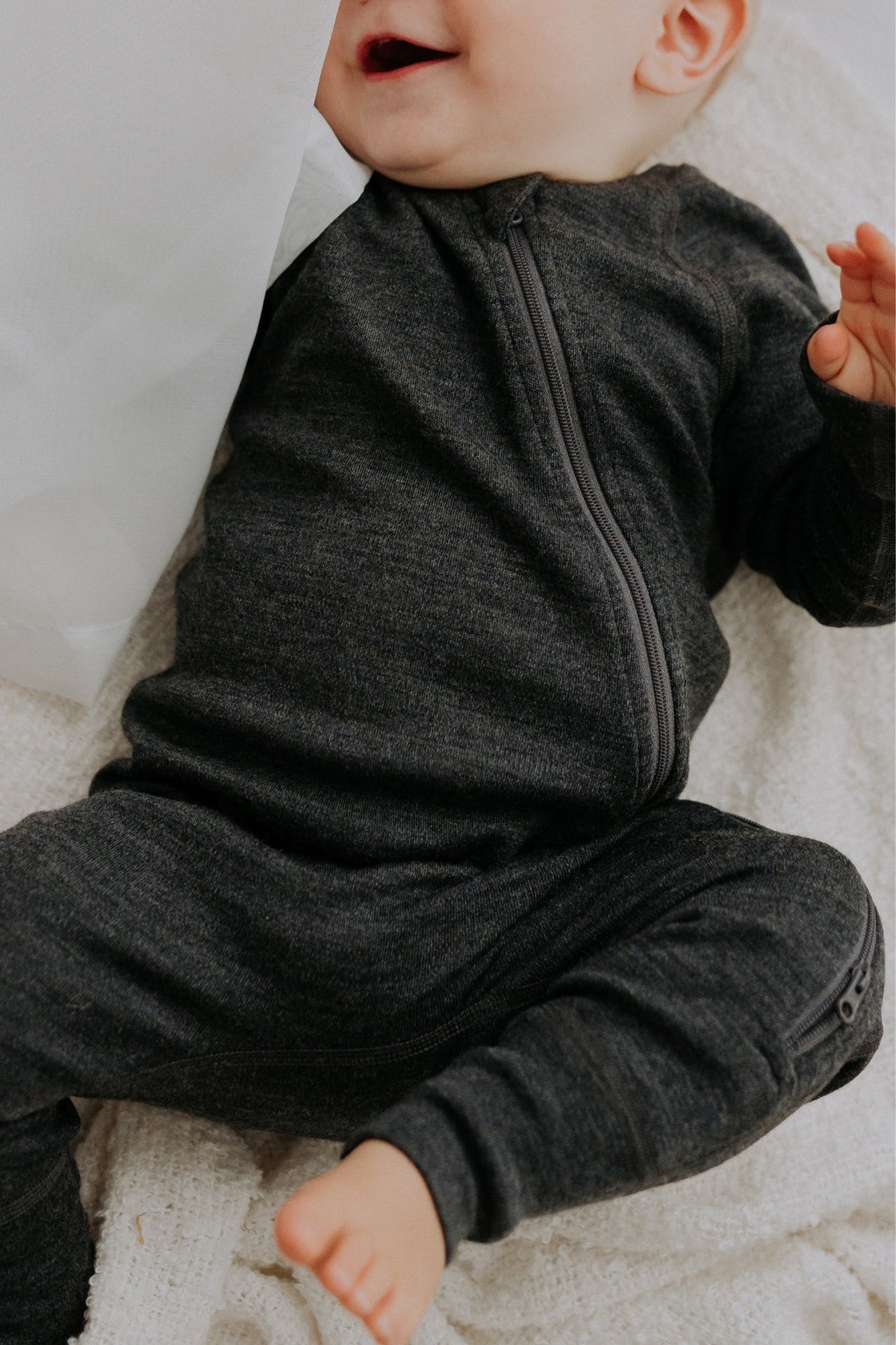 100% Merino Wool Baby Jumpsuit MJORN-2